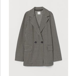 H&M patterned jersey jacket
